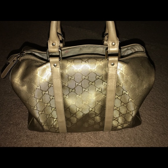authentic gucci  handbag GOLD LIMITED EDIT… - Picture 2 of 12